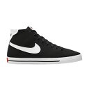 Nike ナイキ レディース スニーカー 【Wmns Court Legacy Canvas Mid 'Black White'】 サイズ US_8(25.0cm) Black(4)