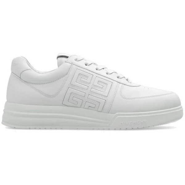 Givenchy ジバンシー メンズ スニーカー 【Givenchy G4 Logo Sneaker】 サイズ EU_43.5 White