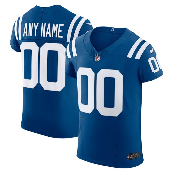 ʥ  ˥ե ȥåץ Indianapolis Colts Nike Vapor F.U.S.E. Elite Custom Jersey Royal