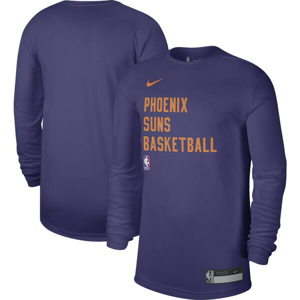 ナイキ メンズ Tシャツ トップス Phoenix Suns Nike Unisex 2023/24 Legend OnCourt Practice Long Sleeve TShirt Purple