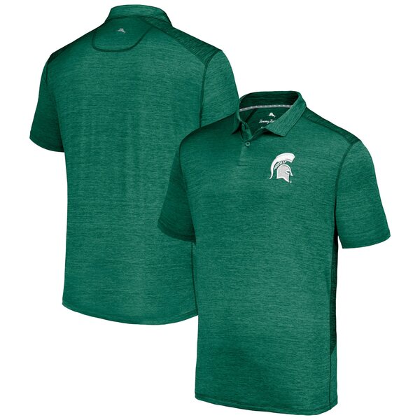 gb~[on} Y |Vc gbvX Michigan State Spartans Tommy Bahama Men's Delray?IslandZone?Polo Green