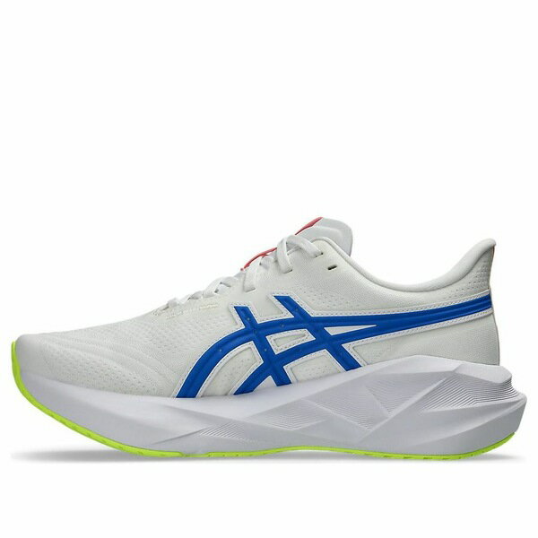 ASICS アシックス メンズ スニーカー WHITE/TUNA BLUE 【ASICS Novablast 5 ATC 'White Tuna Blue' 1011C137-100】 サイズ US_10.5(28.5cm)