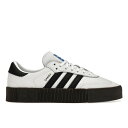 adidas アディダス レディース スニーカー 【adidas Sambarose White Black Gum (Women's)】 サイズ US_W_11 Cloud White/Core Black/Gum(4)