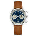 ハミルトン レディース 腕時計 アクセサリー Men's Swiss Automatic Chronograph Intra-Matic Brown Leath...