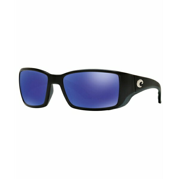 コスタデルマール レディース サングラス&アイウェア アクセサリー Polarized Sunglasses, BLACKFIN 06S000003 62P BLACK/ BLUE MIRROR POLAR