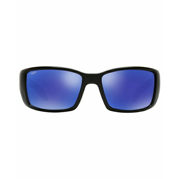 コスタデルマール レディース サングラス＆アイウェア アクセサリー Polarized Sunglasses, BLACKFIN 06S000003 62P BLACK/ BLUE MIRROR POLAR