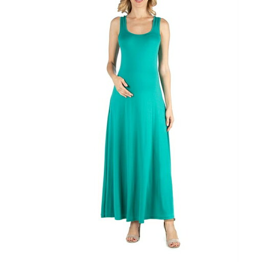 24セブンコンフォート レディース ワンピース トップス Slim fit A Line Sleeveless Maternity Maxi Dress Jade 24セブンコンフォート レディース ワンピース トップス Slim fit A Line Sleeveless Maternity Maxi Dress Jade