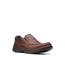 クラークス メンズ ドレスシューズ シューズ Men's Bradley Free Leather Slip-On Tan Leather