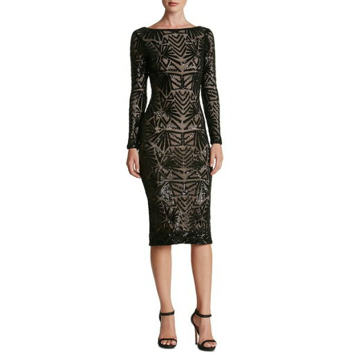 ドレスザポプレーション レディース ワンピース トップス Emery Sequin Dress Black ドレスザポプレーション レディース ワンピース トップス Emery Sequin Dress Black
