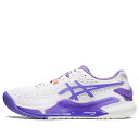 ASICS アシックス レディース スニーカー 【(WMNS)ASICS Gel Resolution 9 'White Amethyst' 1042A208-101】 サイズ US_7(24.0cm)