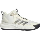 アディダス メンズ フィットネス スポーツ adidas Adizero Select Basketball Shoes Beige/White