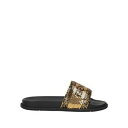 【送料無料】 ヴェルサーチ メンズ サンダル シューズ Sandals Gold