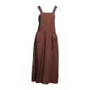 SEMICOUTURE セミクチュール ワンピース トップス レディース Long dresses Brown