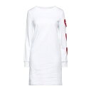 LOVE MOSCHINO ラブ モスキーノ ワンピース トップス レディース Short dresses White