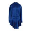 【送料無料】 ジ アティコ レディース ワンピース トップス Mini dresses Blue