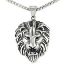 ■ブランド LEGACY for MEN by Simone I. Smith (レガシー フォー メン バイ シモン アイ スミス)■商品名 Black Agate Lion Head 24" Pendant Necklace in Stainless Steel■こちらの商品は米国・ヨーロッパからお取り寄せ商品となりますので、 お届けまで10日〜2週間前後お時間頂いております。 ■各ブランド・商品・デザインによって大きな差異がある場合がございます。 ■あくまで平均的なサイズ表ですので、「参考」としてご利用ください。 ■店内全品【送料無料】です！（※沖縄・離島は別途送料3,300円がかかります）