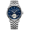 ChEFC Y rv ANZT[ Men's Swiss Automatic Freelancer Stainless Steel Bracelet Watch 42mm Silver