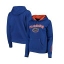 コロシアム レディース パーカー・スウェットシャツ アウター Women's Royal Florida Gators Arch and Logo 1 Pullover Hoodie Royal