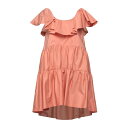 SOALLURE ソーアリュール ワンピース トップス レディース Short dresses Salmon pink