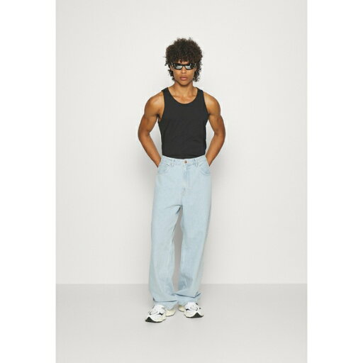 ユアターン レディース デニムパンツ ボトムス UNISEX - Relaxed fit jeans - light blue denim ユアターン レディース デニムパンツ ボトムス UNISEX - Relaxed fit jeans - light blue denim