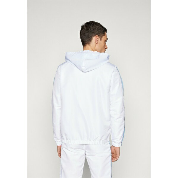 セルジオ・タッキーニ メンズ カジュアルパンツ ボトムス PRANNIE TRACK JACKET - Training jacket - white/blue bell