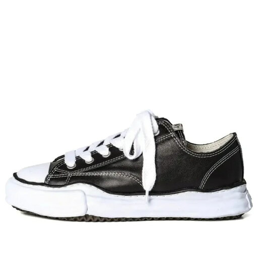 Maison MIHARA YASUHIRO ミハラヤスヒロ メンズ スニーカー 【Maison MIHARA YASUHIRO Peterson OG Sole Leather Low 'Black' A06FW736-BLACK】 サイズ US_11.5(29.5cm) Maison MIHARA YASUHIRO ミハラヤスヒロ メンズ スニーカー 【Maison MIHARA YASUHIRO Peterson OG Sole Leather Low 'Black' A06FW736-BLACK】 サイズ US_11.5(29.5cm)