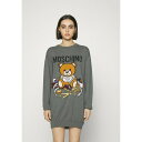 モスキーノ レディース ワンピース トップス SEASONAL TEDDY BEAR - Jumper dress - fantasy print grey