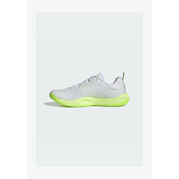 アディダス レディース テニス スポーツ RAPIDMOVE - Training shoe - footwear white/pulse lime/lucid lemon