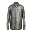 【送料無料】 リックオウエンス メンズ シャツ トップス Shirts Grey