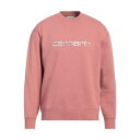 【送料無料】 カーハート メンズ パーカー・スウェットシャツ アウター Sweatshirts Pink