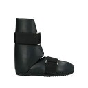 【送料無料】 リックオウエンス メンズ ブーツ シューズ Boots Black