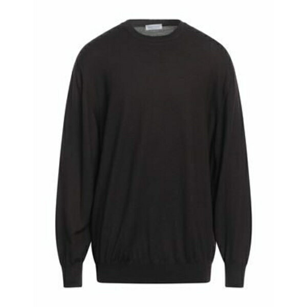 【送料無料】 グランサッソ メンズ ニット&セーター アウター Sweaters Brown