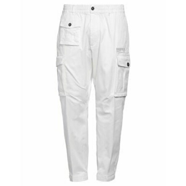 【送料無料】 ディースクエアード メンズ カジュアルパンツ ボトムス Pants White