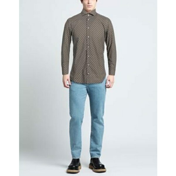 【送料無料】 バストンチーノー メンズ シャツ トップス Shirts Brown