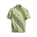 【送料無料】 ジル・サンダー メンズ シャツ トップス Shirts Green(4)