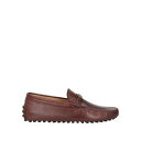 【送料無料】 トッズ メンズ スリッポン・ローファー シューズ Loafers Brown