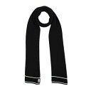 【送料無料】 バルマン メンズ マフラー・ストール・スカーフ アクセサリー Scarves Black