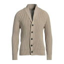 【送料無料】 マッシモ アルバ メンズ カーディガン アウター Cardigans Beige