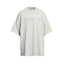 【送料無料】 ヴェトモン メンズ Tシャツ トップス T-shirts Grey