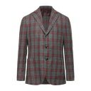 【送料無料】 バルバナポリ メンズ ジャケット&ブルゾン アウター Blazers Grey