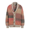 【送料無料】 ドンダップ メンズ カーディガン アウター Cardigans Beige