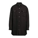 【送料無料】 リックオウエンス メンズ シャツ トップス Shirts Black
