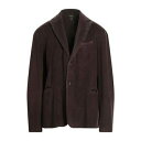 【送料無料】 アヴァントワ メンズ ジャケット&ブルゾン アウター Blazers Brown