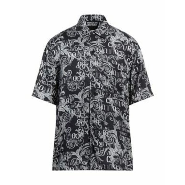 【送料無料】 ベルサーチ メンズ シャツ トップス Shirts Black