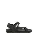 【送料無料】 ディースクエアード メンズ サンダル シューズ Sandals Black