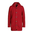 【送料無料】 カシミアカンパニー メンズ カーディガン アウター Cardigans Red