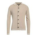 【送料無料】 アラゴナ メンズ カーディガン アウター Cardigans Beige