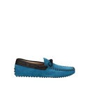 【送料無料】 トッズ メンズ スリッポン・ローファー シューズ Loafers Azure