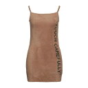 【送料無料】 オフホワイト レディース ワンピース トップス Mini dresses Camel