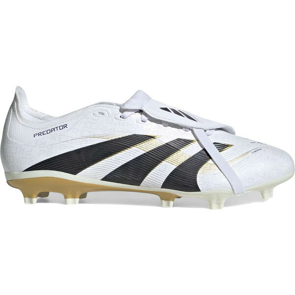 adidas アディダス メンズ スニーカー 【adidas Predator League Fold-Over Tongue FG/MG Road to Glory Pack】 サイズ US_10.5(28.5cm) Cloud White/Core Black/Gold Metallic